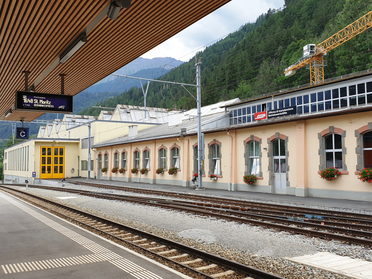 Bahnhof Poschiavo 