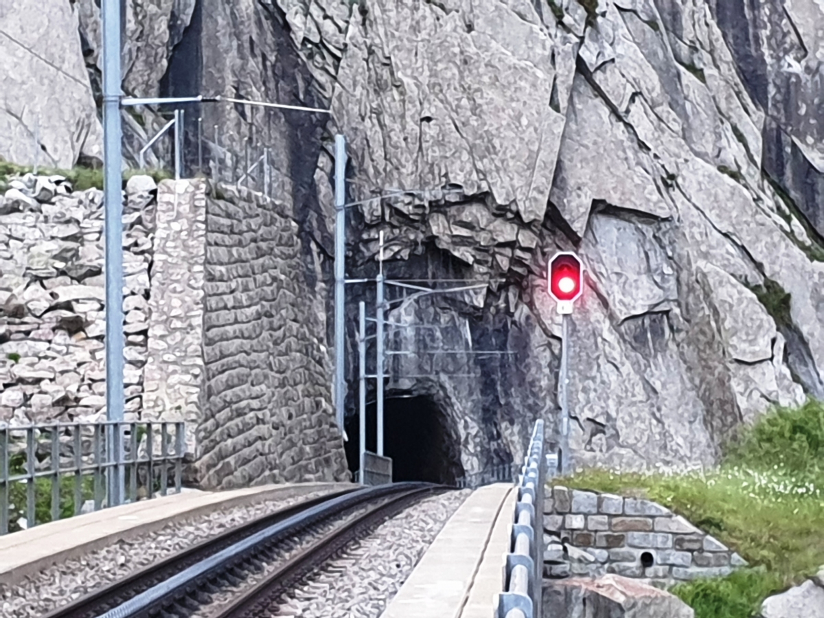Schöllenen Tunnel southern portal 