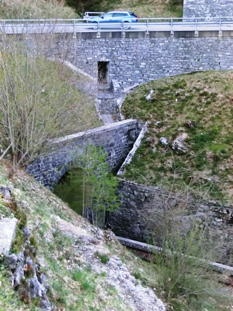 Gaggetto di dentro Tunnel eastern portal 