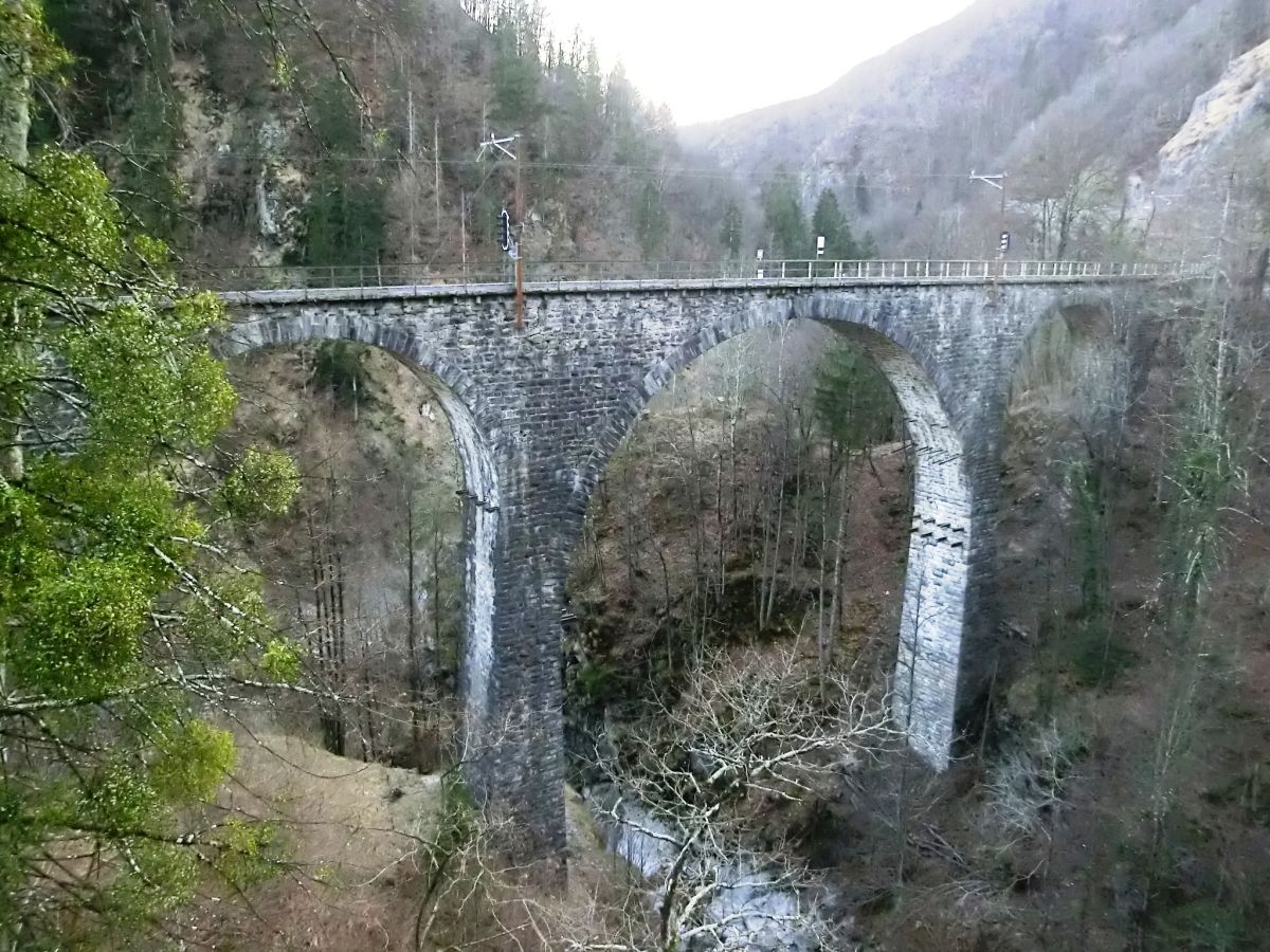 Eisenbahnbrücke Ribellasca 