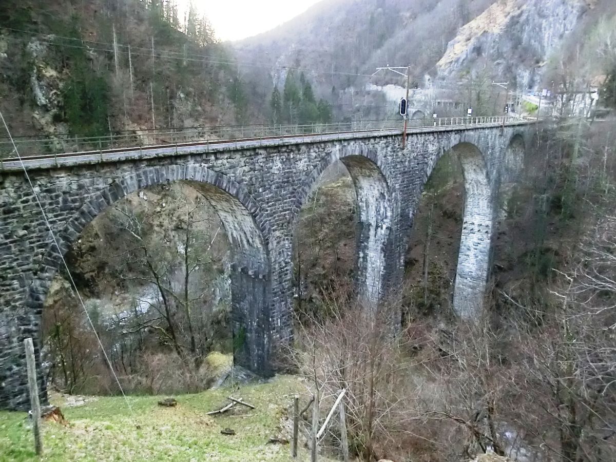 Eisenbahnbrücke Ribellasca 