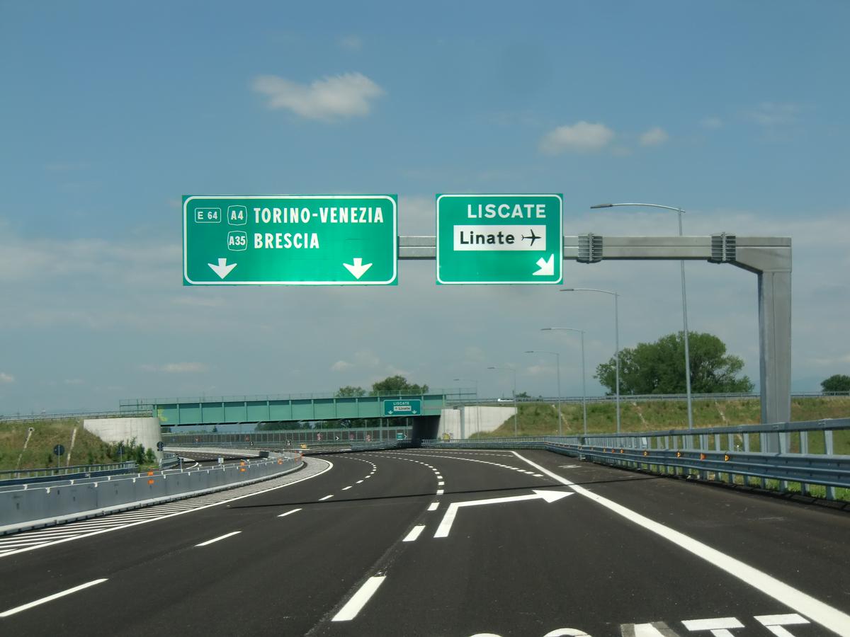 A 58 Motorway (Italy), Tangenziale Esterna Milano 