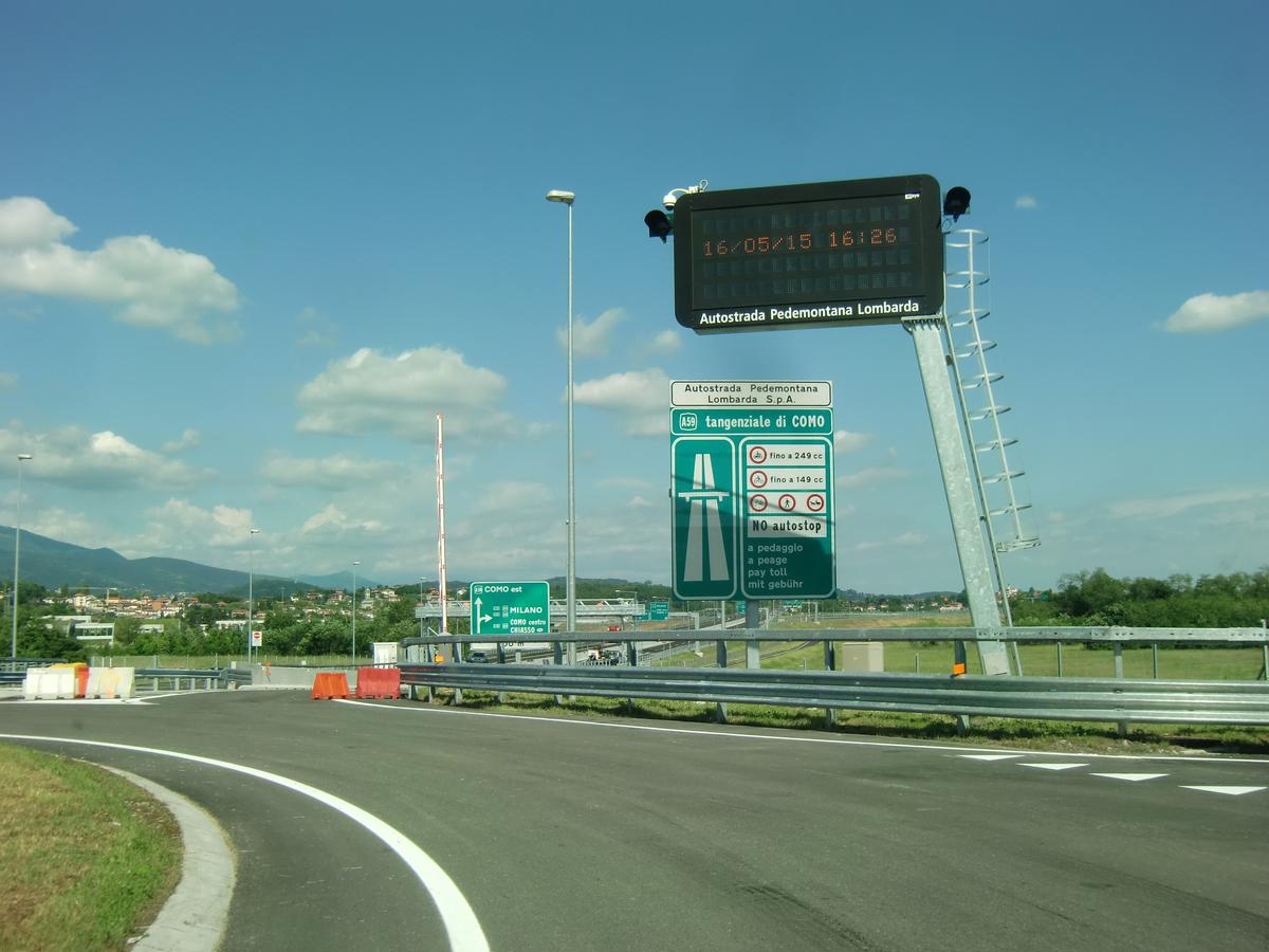 Autobahn A 59 (Italien) 