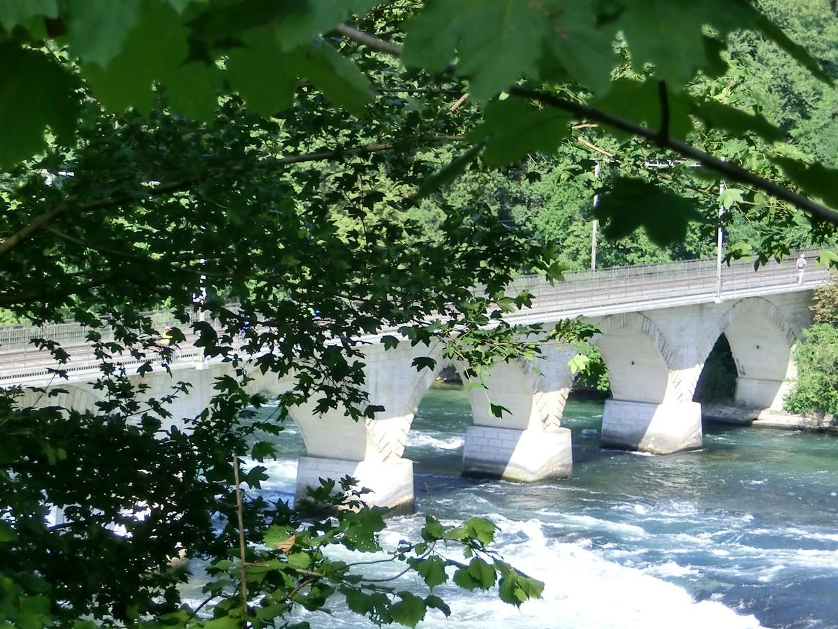 Pont ferroviare des chutes du Rhin 