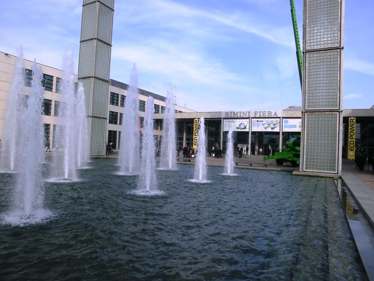 Rimini Exposition Center, southern gate 