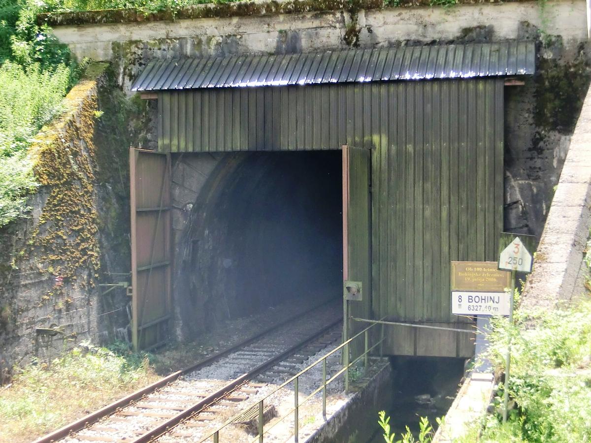 Bohinj Tunnel northern portal 