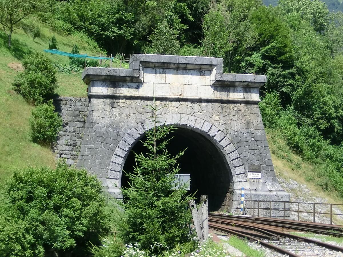 Bohinj Tunnel southern portal 