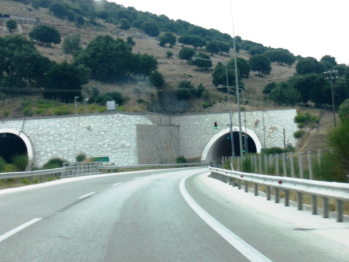 Vasiliko Tunnel eastern portals 