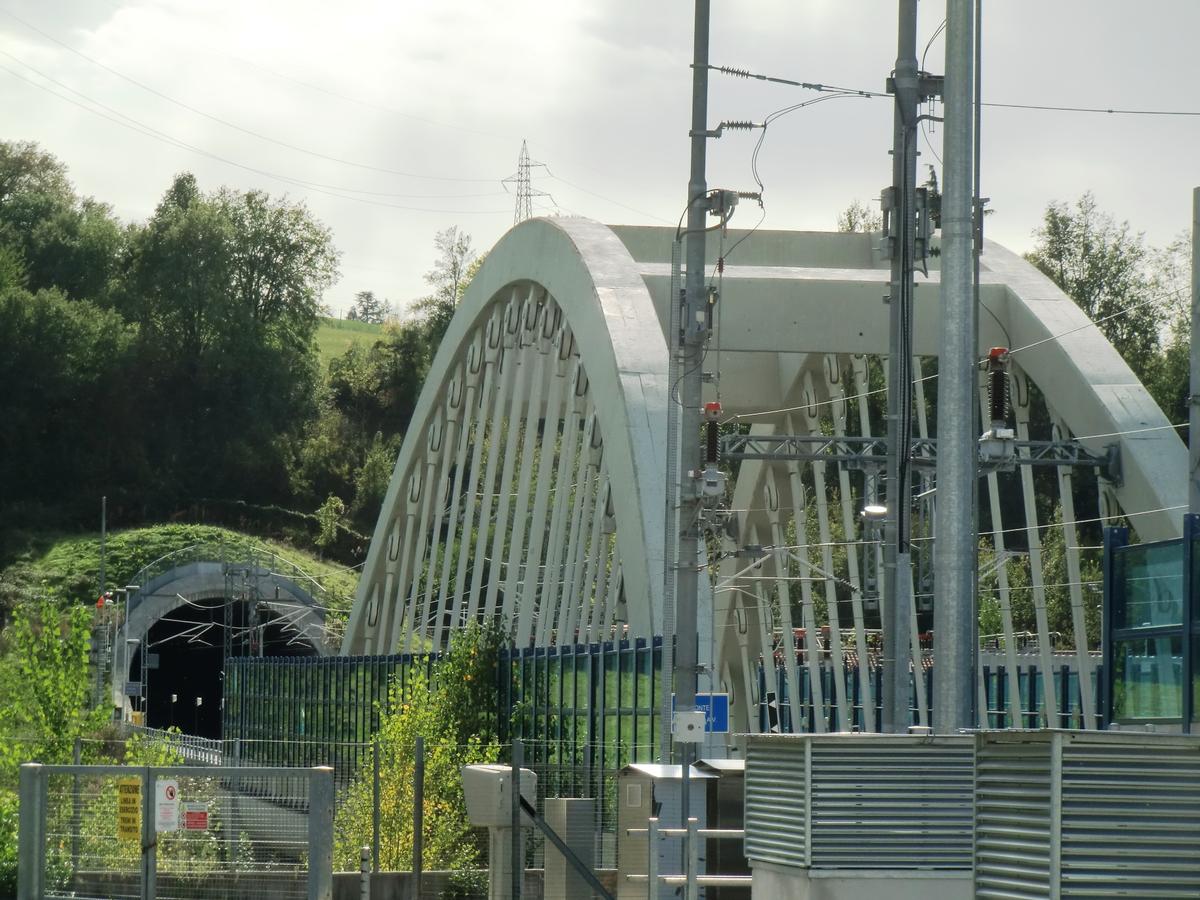 Savena Viaduct and Pianoro northern portal 