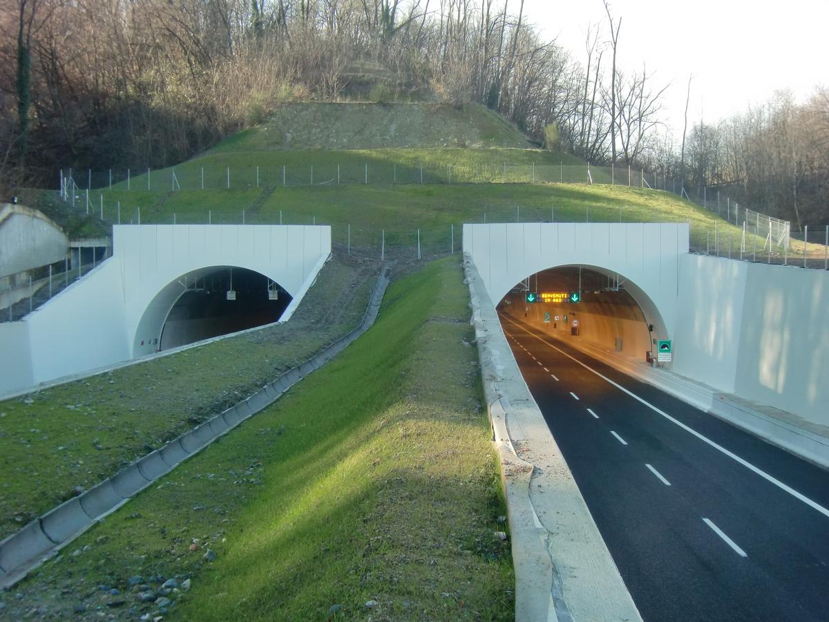 Morazzone Tunnel eastern portals 