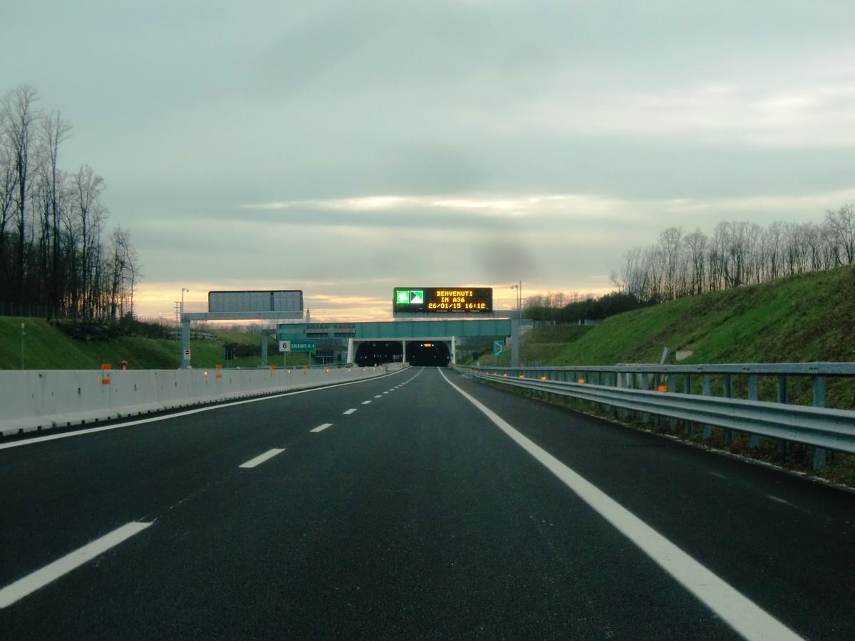 A 36 Motorway (Italy) near Solbiate Olona 