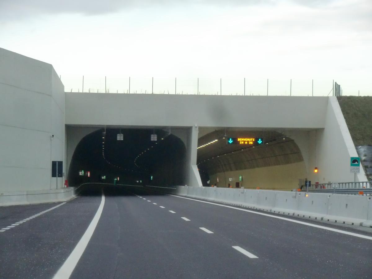 Solbiate Olona Tunnel western portals 