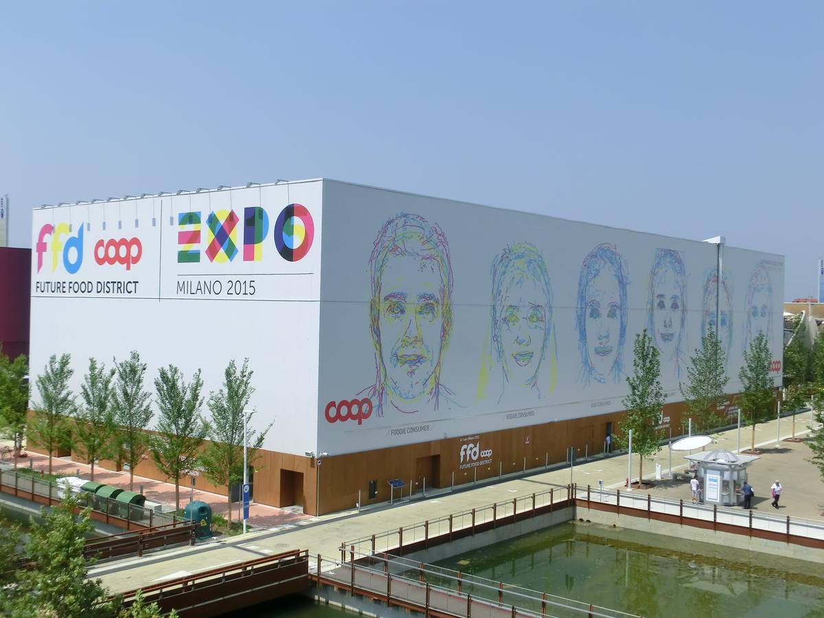 Pavillon der Future Food District Coop (Expo 2015) 