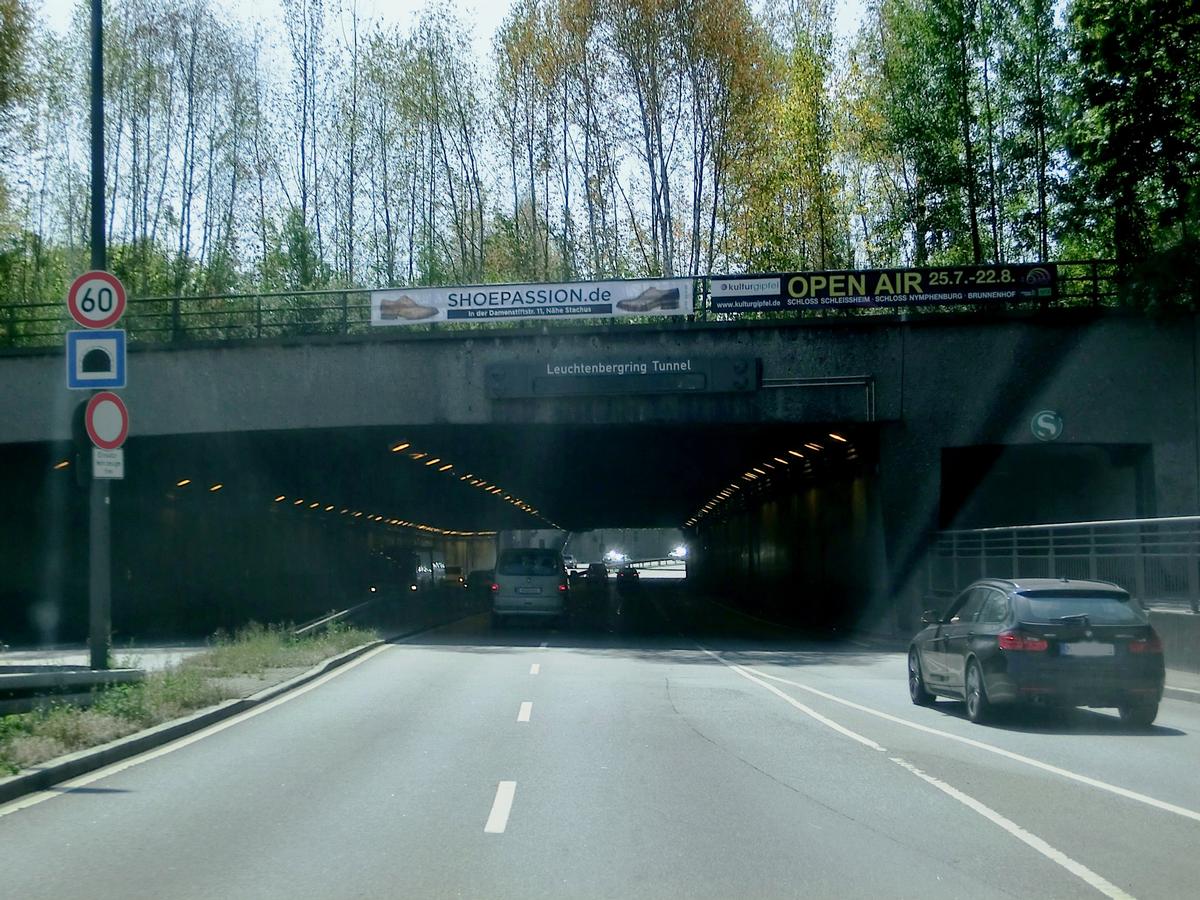 Leuchtenbergring Tunnel northern portal 