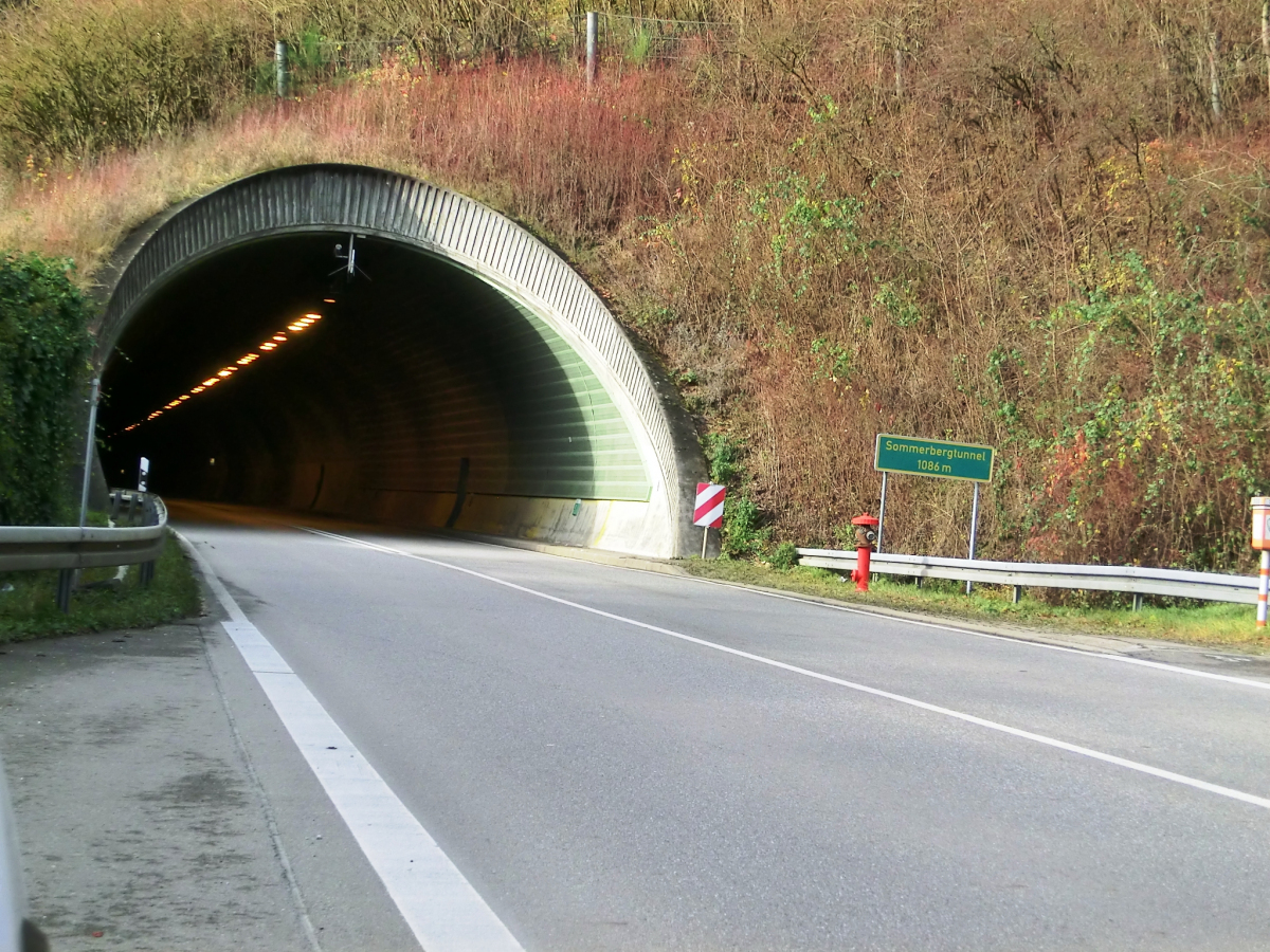 Sommerberg Tunnel eastern portal 