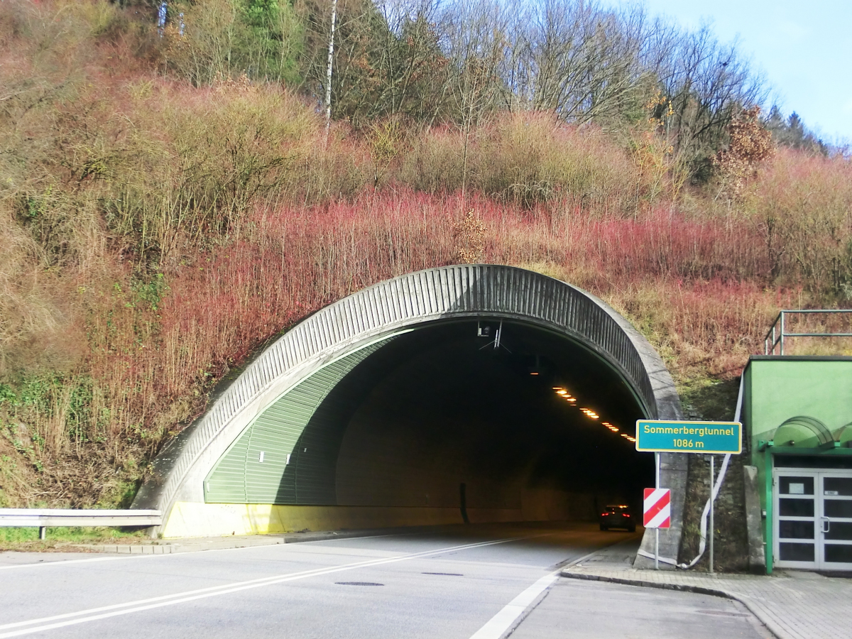Sommerberg Tunnel western portal 