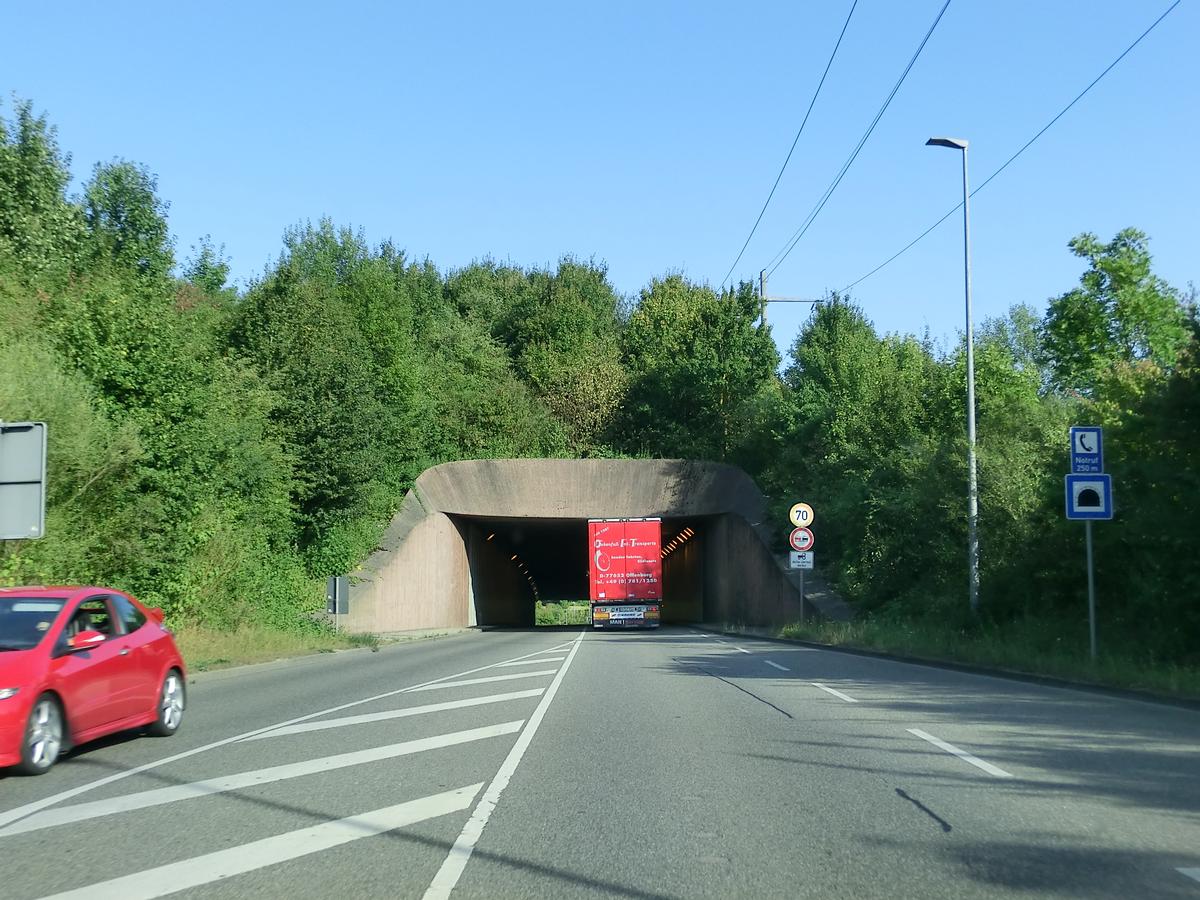 Singen bypass Tunnel 1, northern portal 