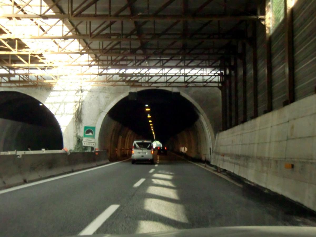 Chiesa Tunnel, western portal 