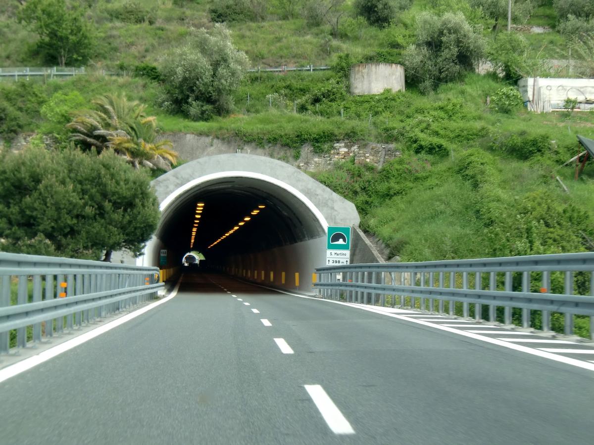 San Martino Tunnel western portal 