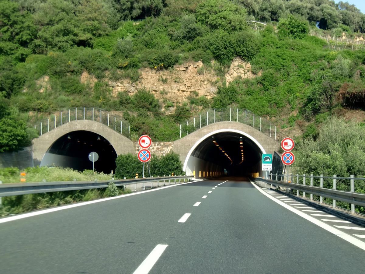 Terre Bianche Tunnel western portals 