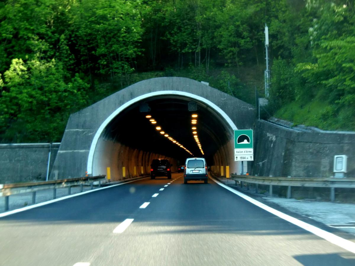 Vallon d'Armè-Tunnel 