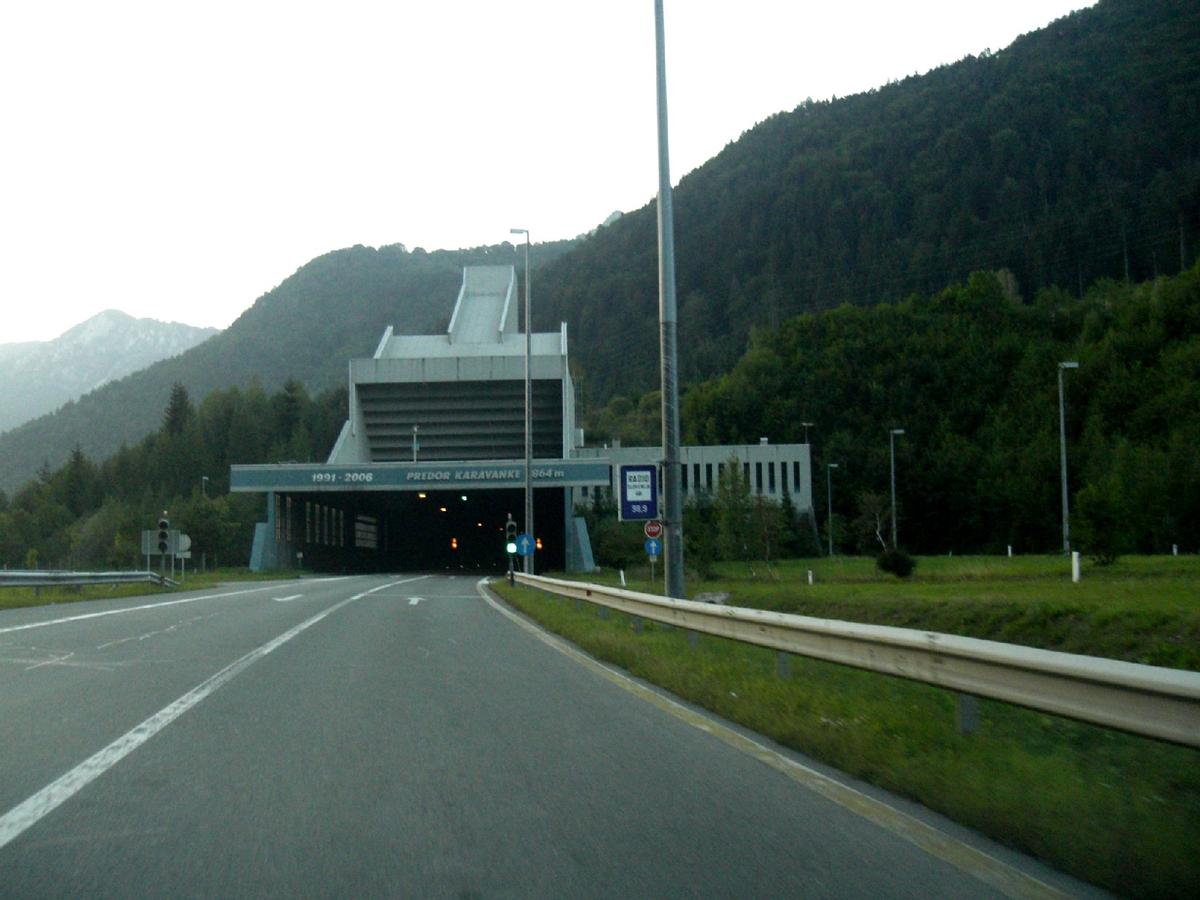 Karawanken tunnel, slovenian portal 
