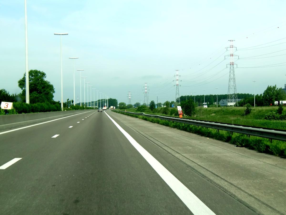 A11 Motorway near Antwerp 
