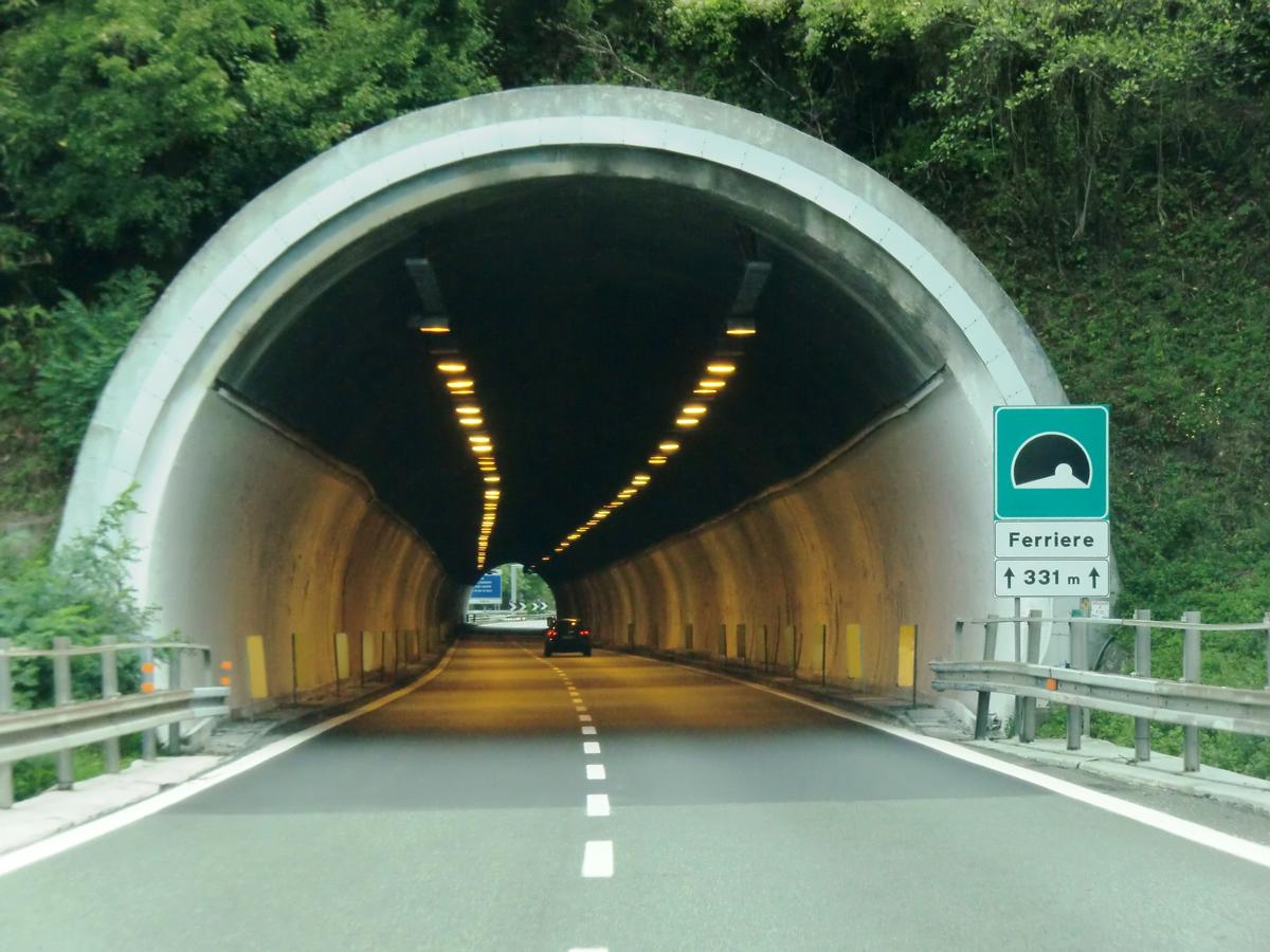Ferriere Tunnel western portal 