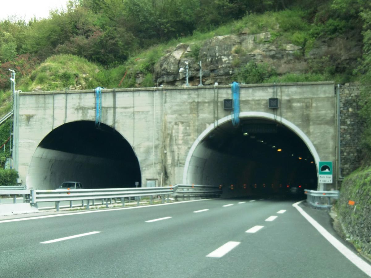 Monte Giugo Tunnel western portals 