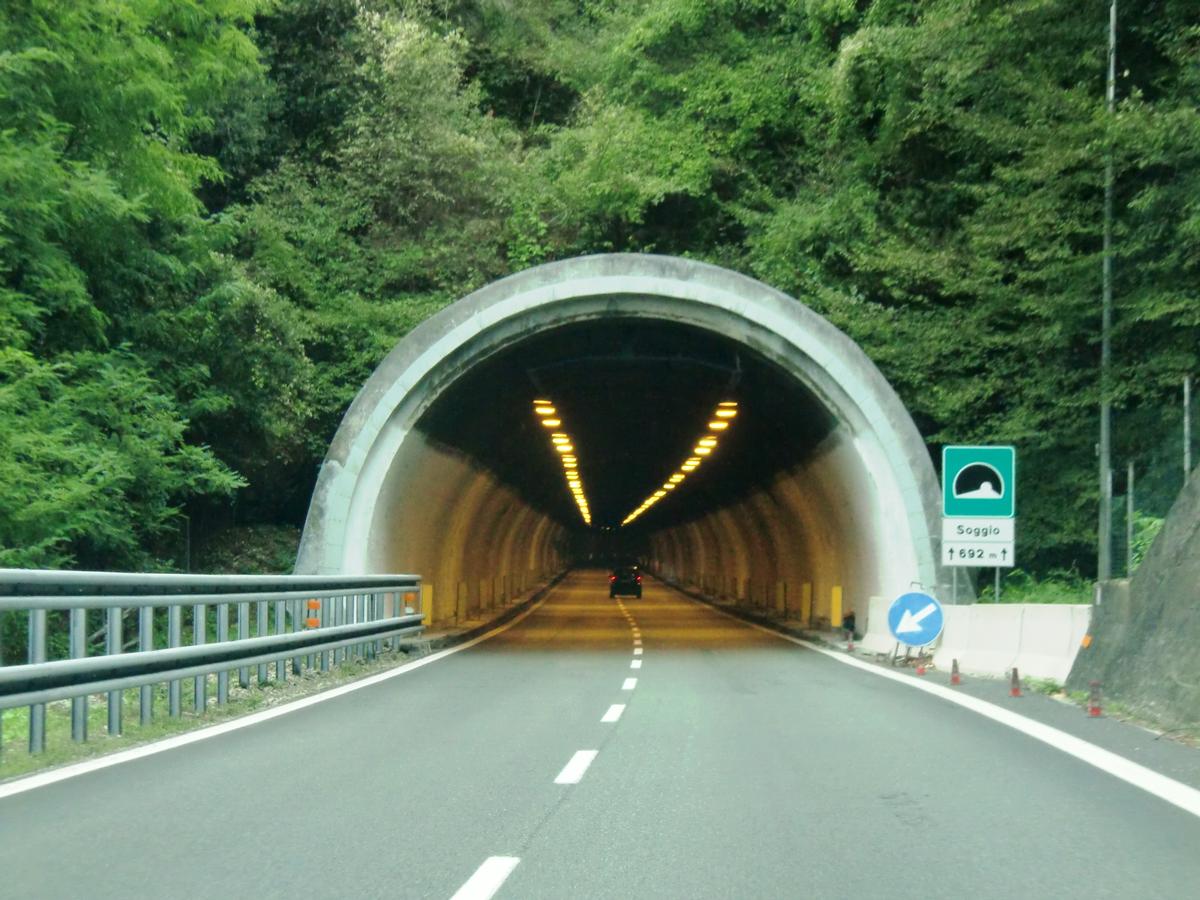 Soggio Tunnel western portal 