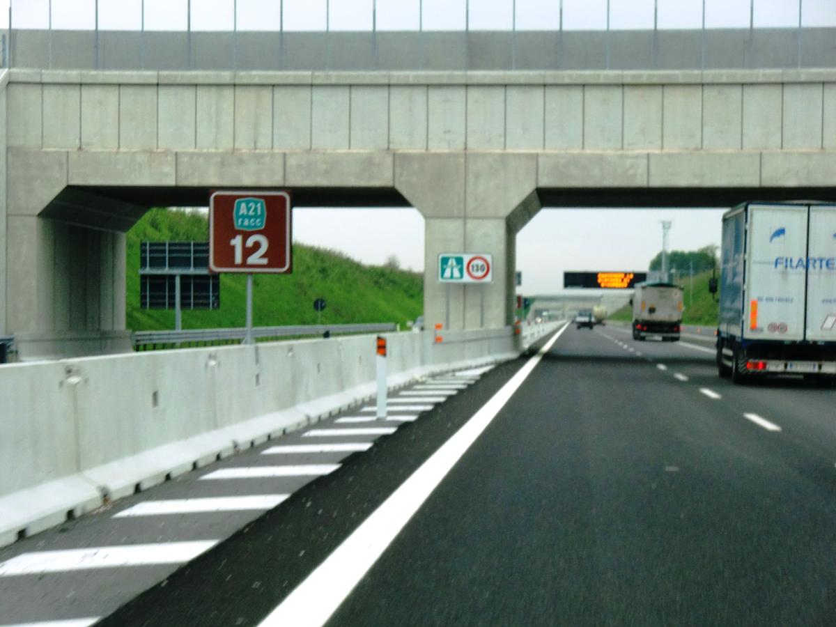 Autobahn A 21racc (Italien) 