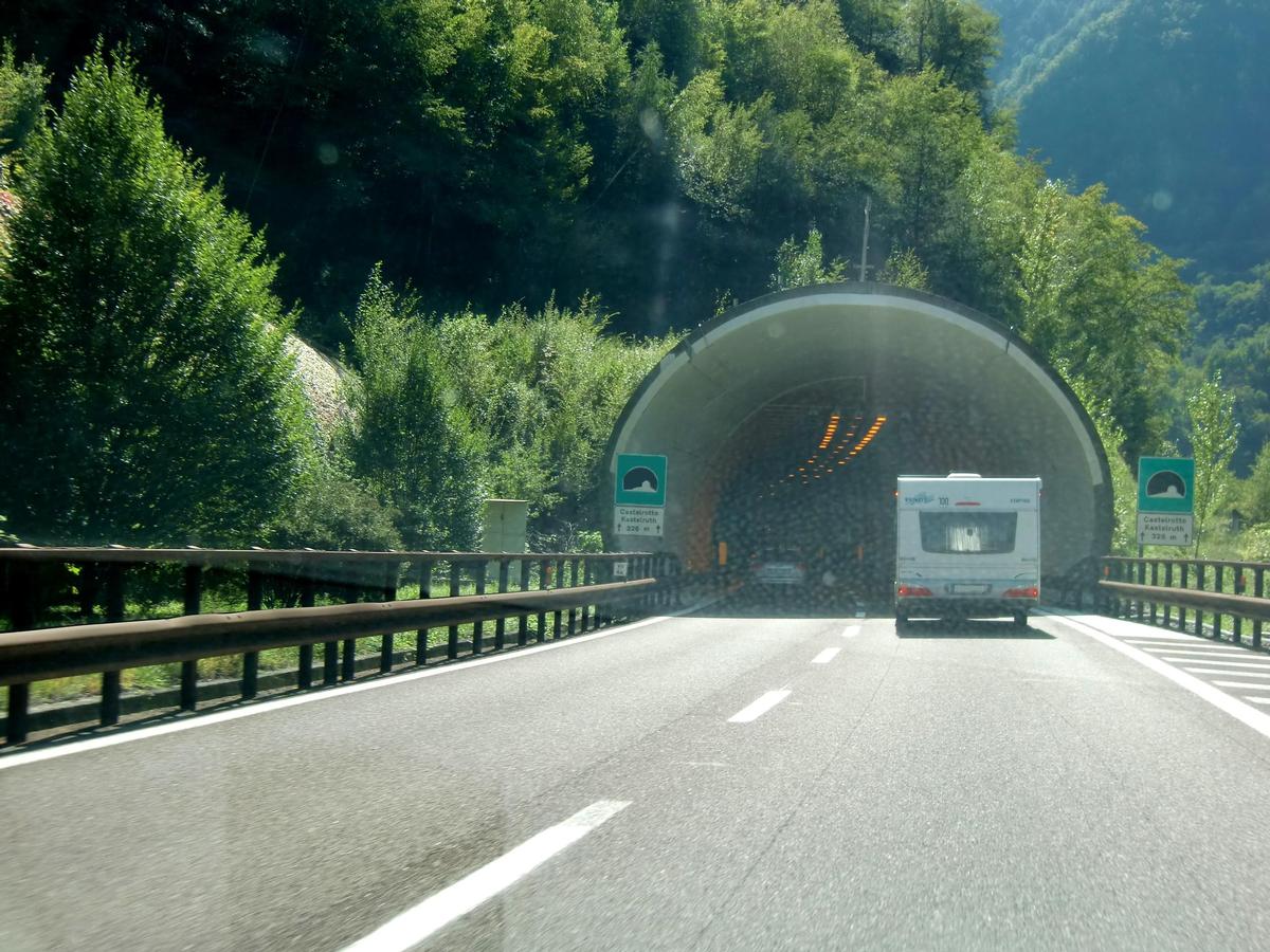 Castelrotto-Kastelruth Tunnel northern portal 