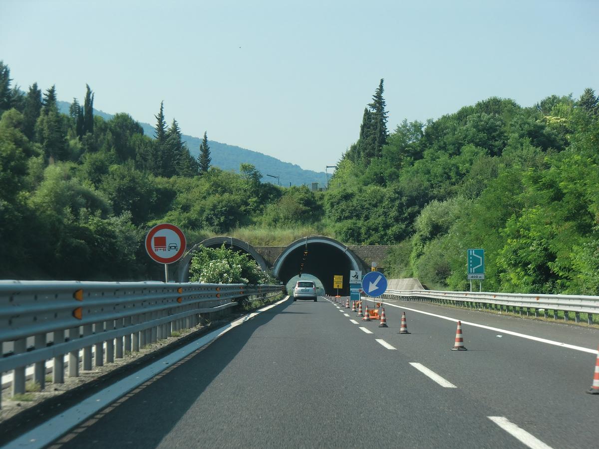 Della Noce Viaduct and San Chirico Tunnel, western portal 