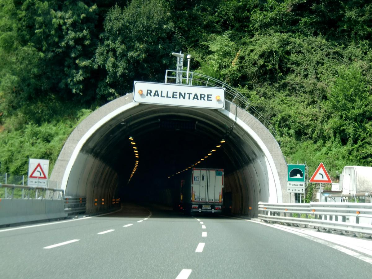 Monacchi Tunnel northern portal 