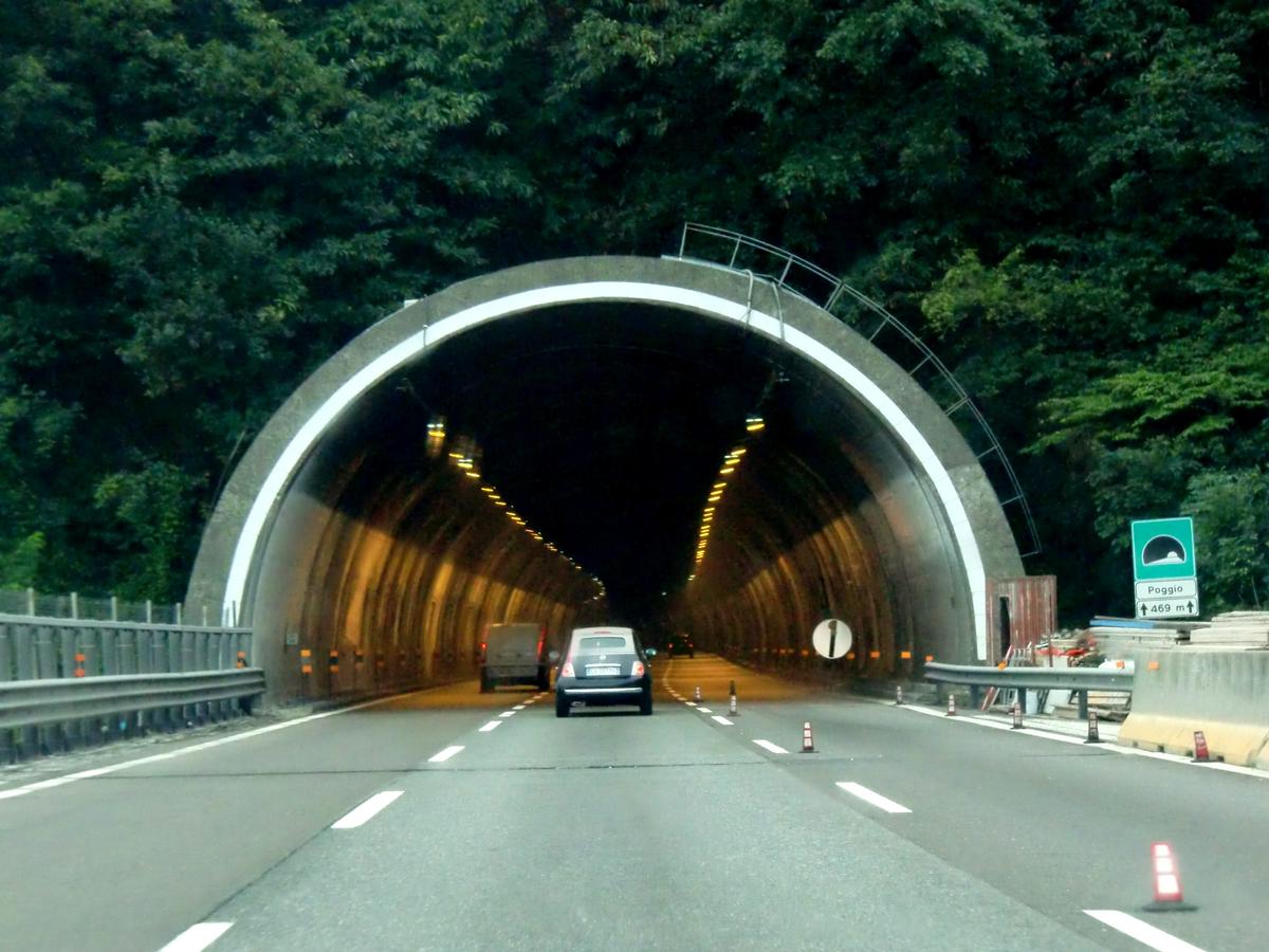Poggio Tunnel northern portal 