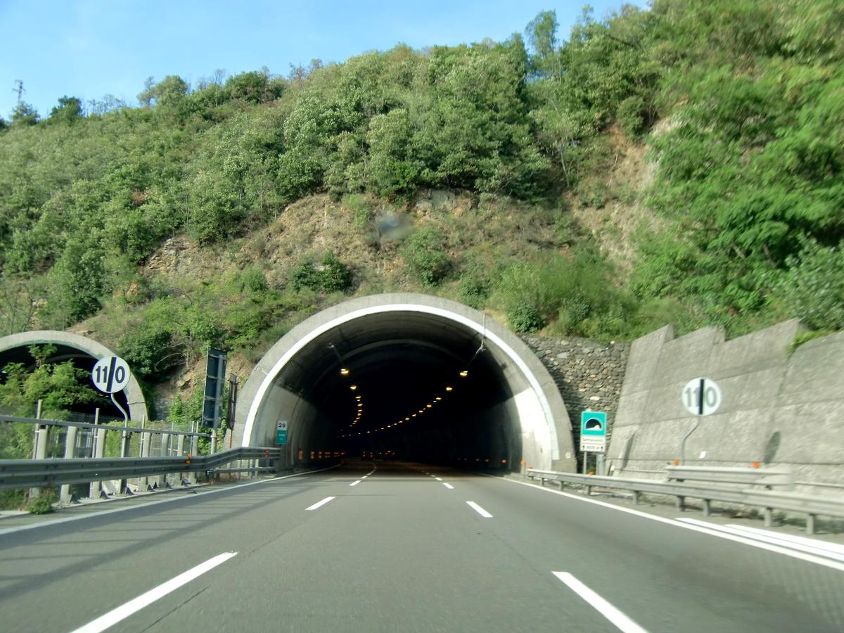 Setteventi Tunnel southern portals 