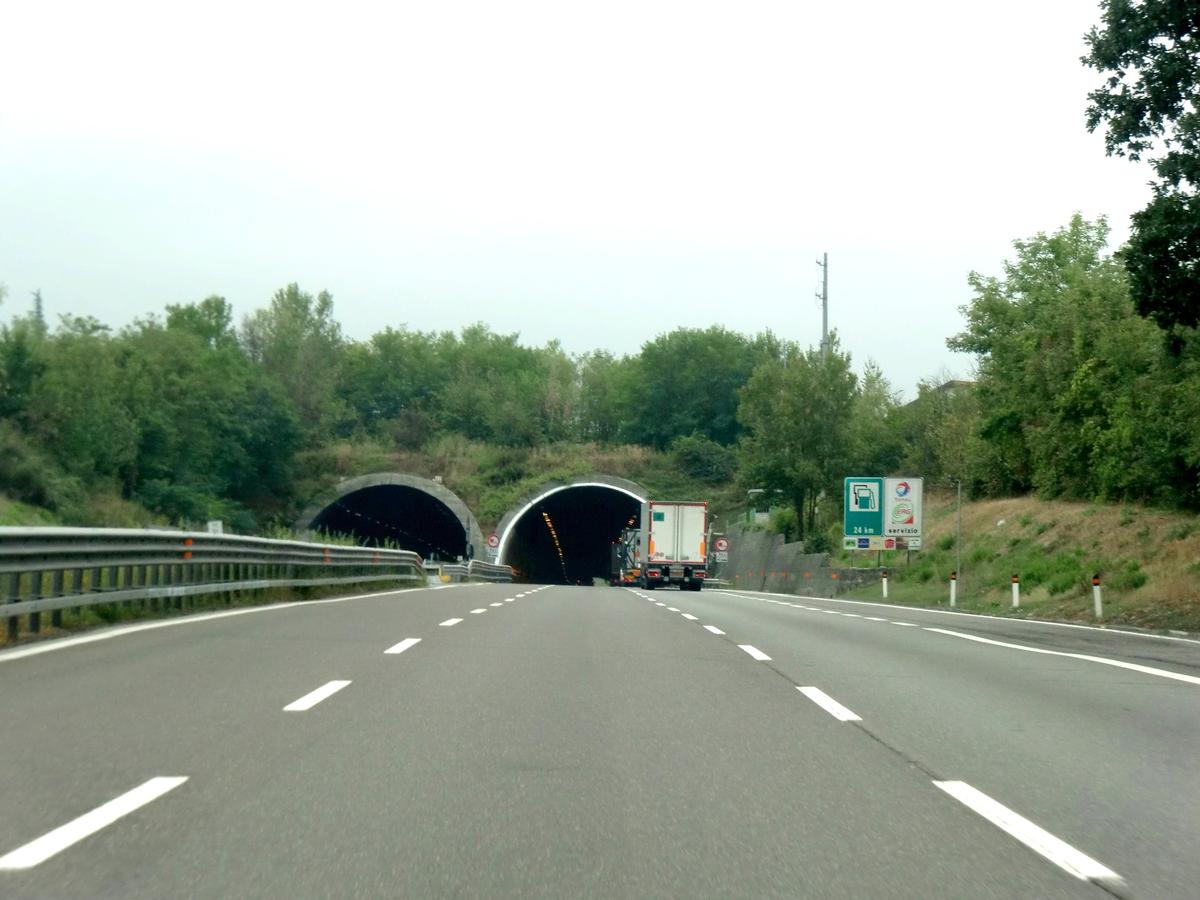 Tagliolo Tunnel northern portals 