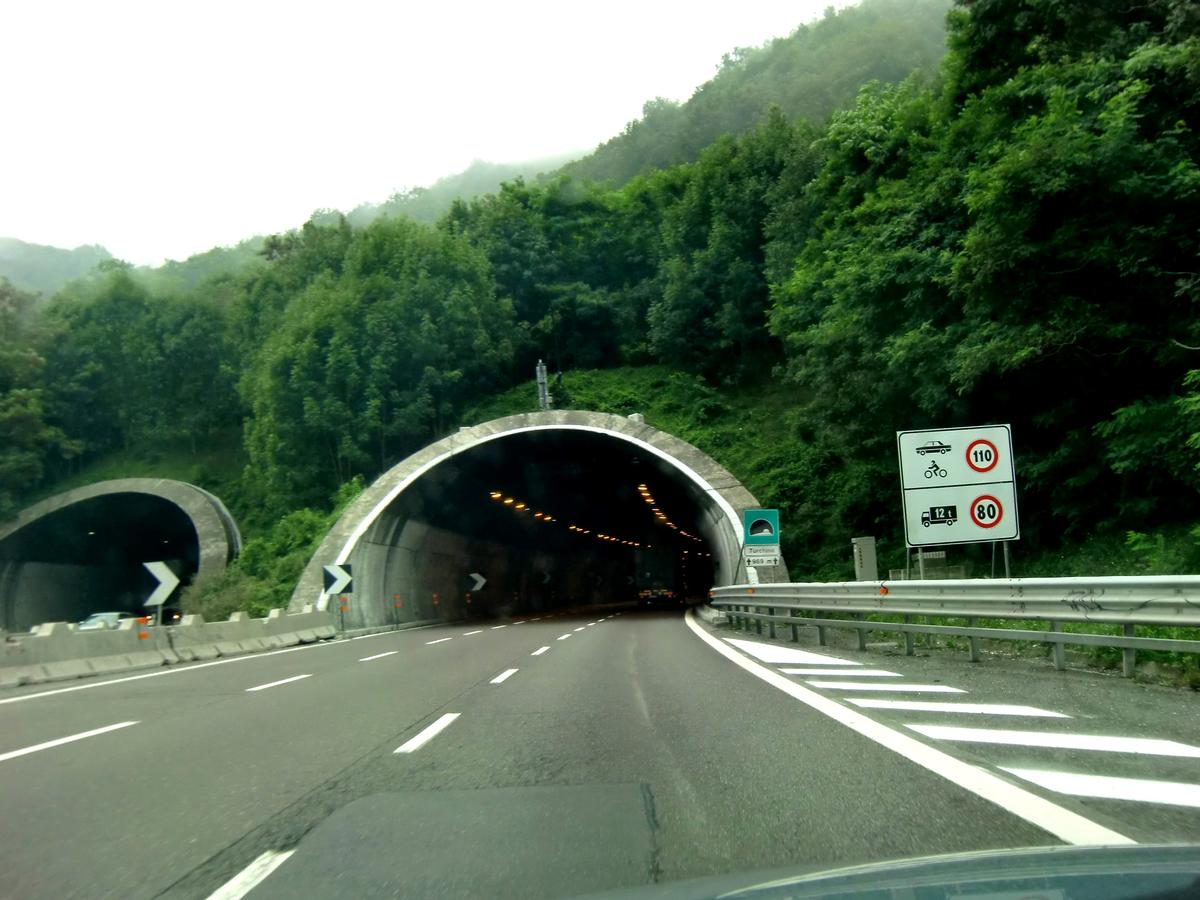 Turchino Tunnel northern portals 