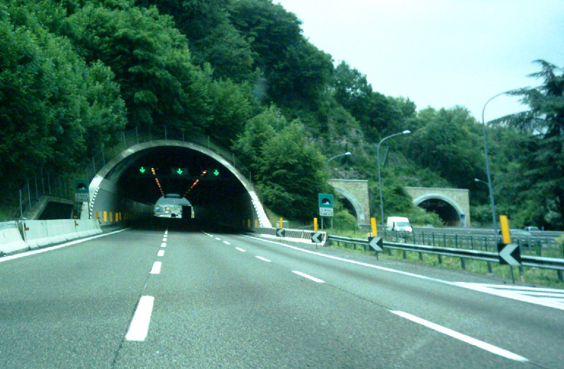 Sant'Agostino Tunnel eastern portals 
