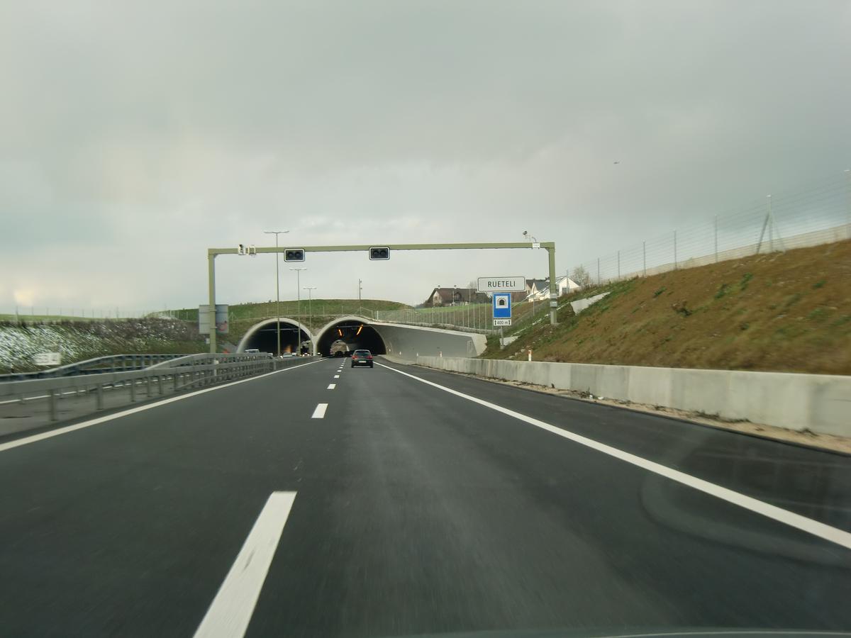 Rueteli Tunnel southern portals 