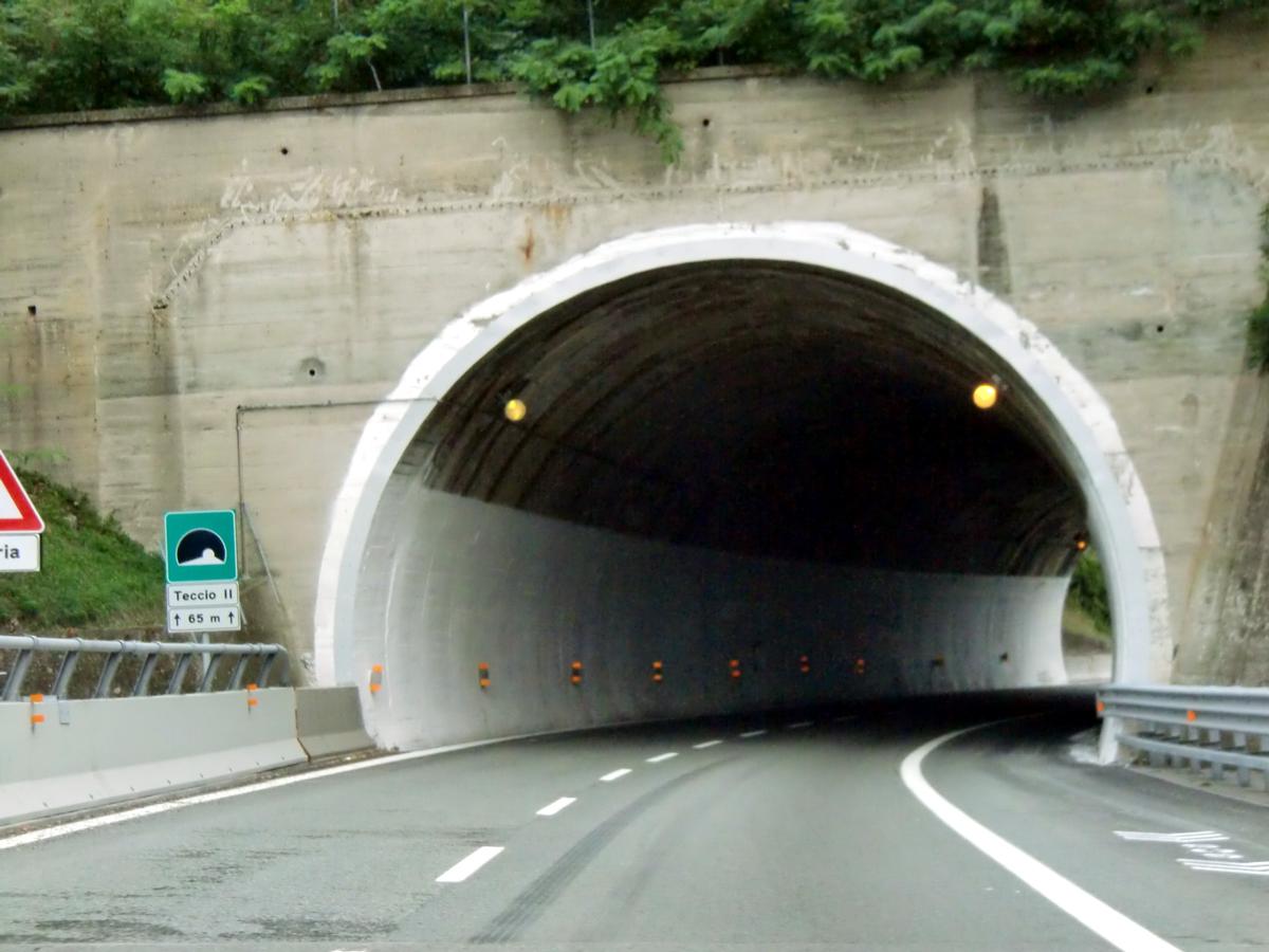 Teccio II Tunnel northern portal 