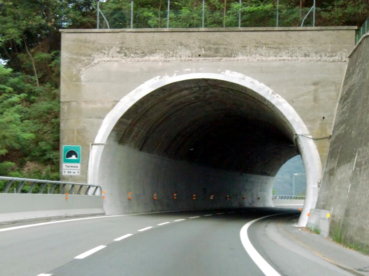 Termoia Tunnel northern portal 