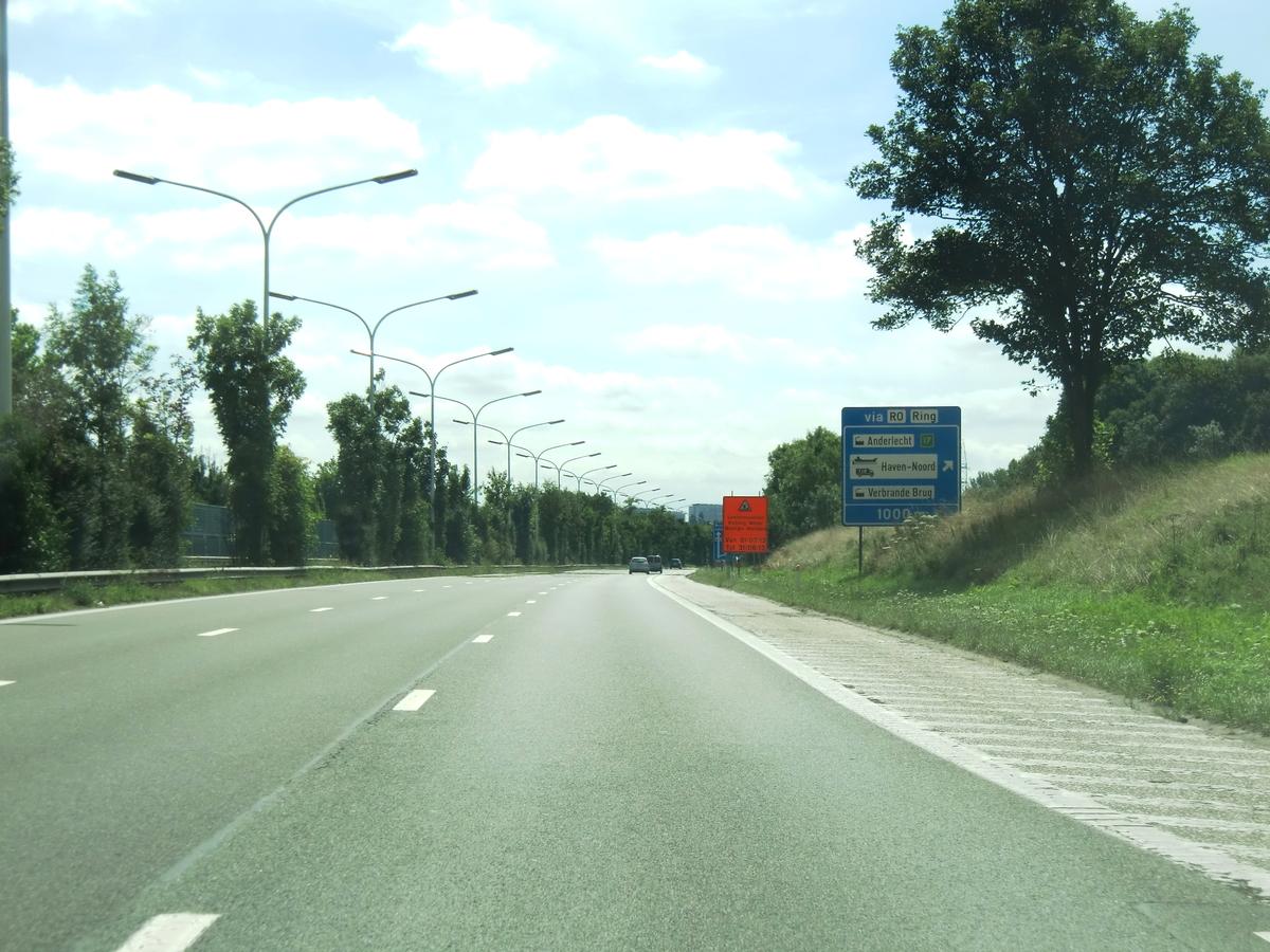 A 12 Motorway (Belgium) near Brussels 