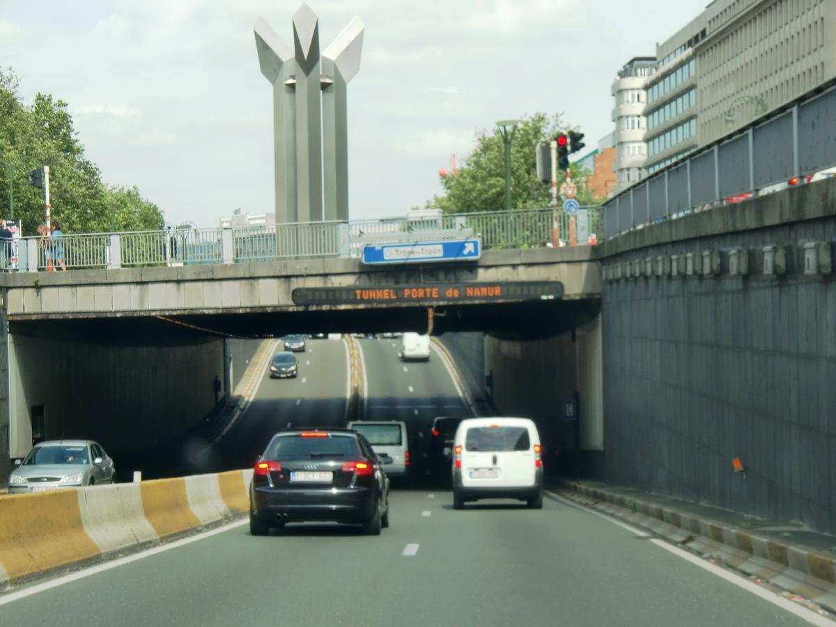Porte de Namur Tunnel,eastren portal 