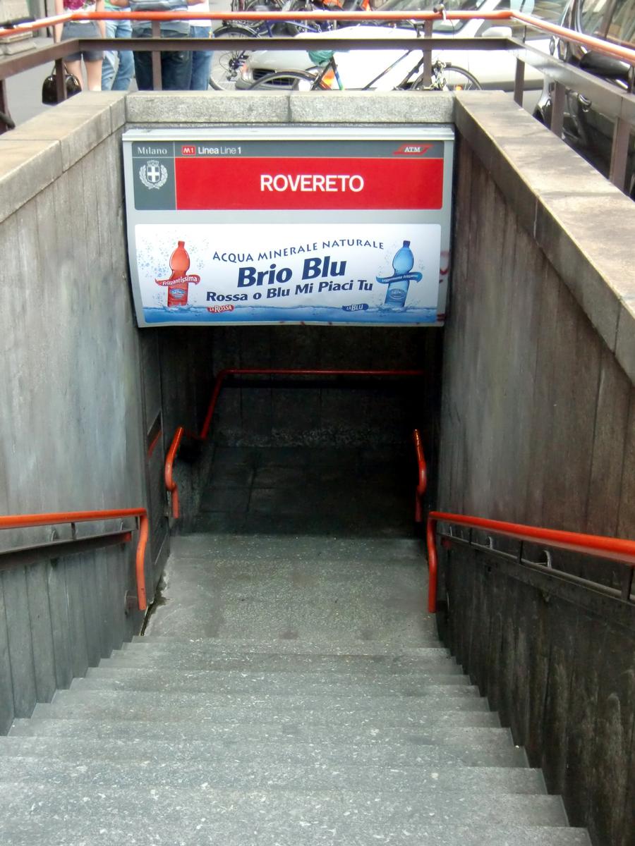 Rovereto Metro Station, access 