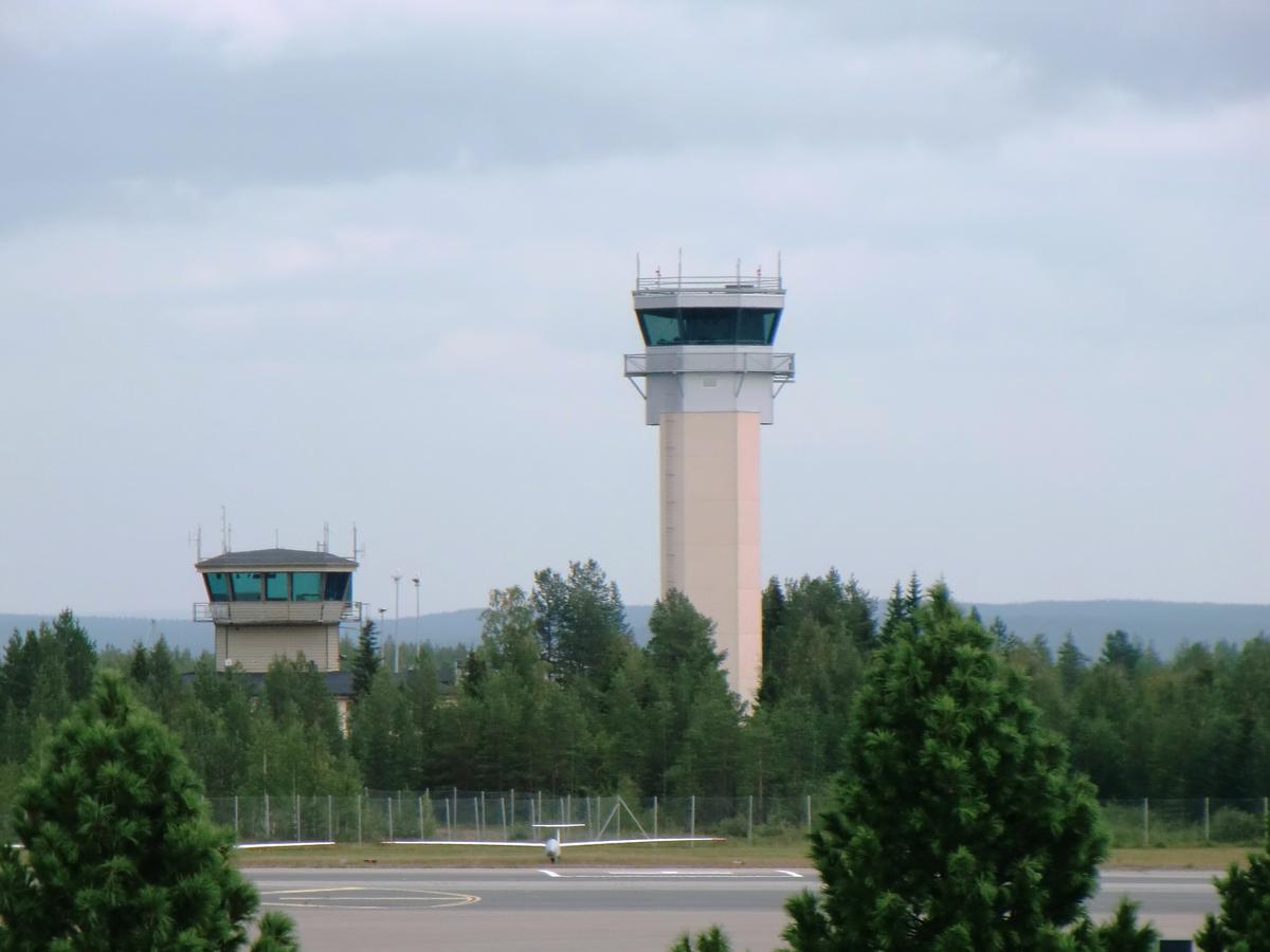 Tour de contrôle de l'aéroport de Rovaniemi 