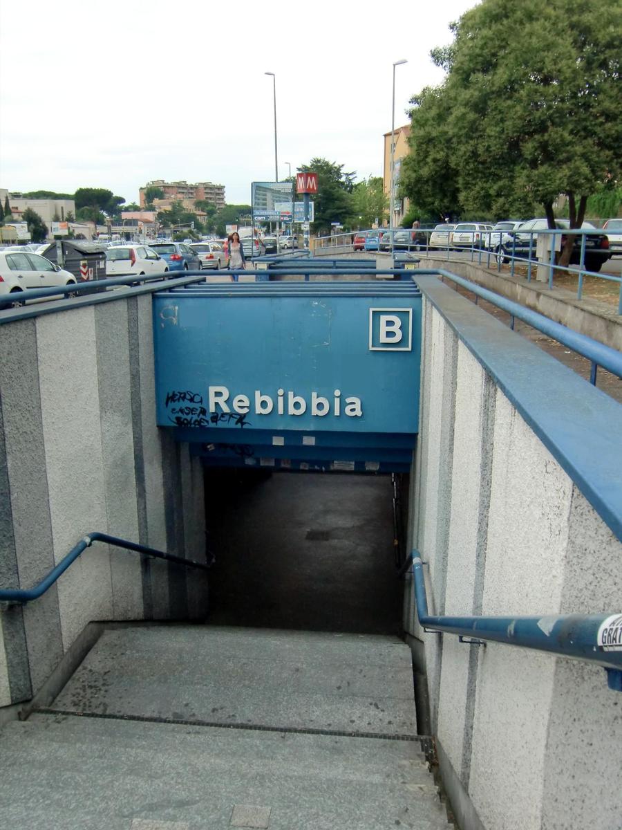 Station de métro Rebibbia 