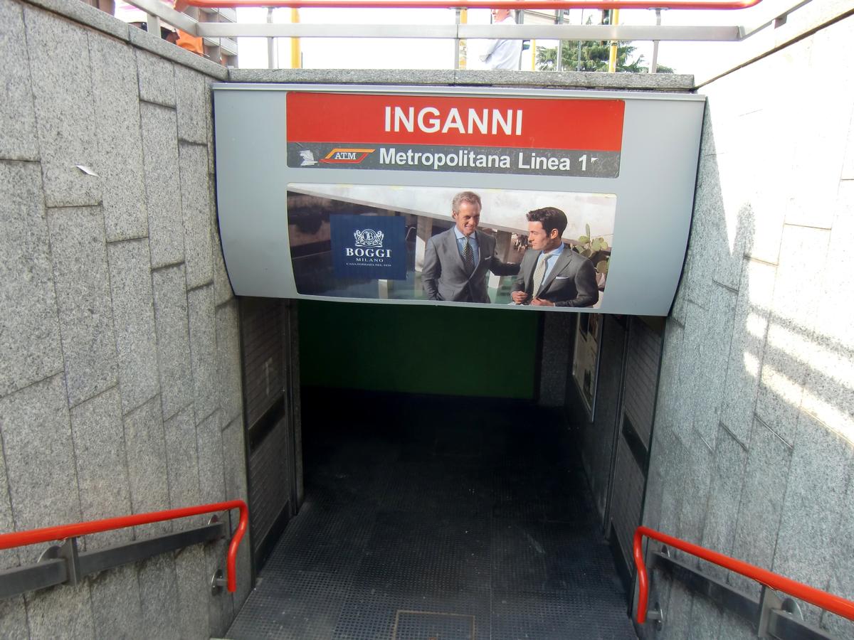 Metrobahnhof Inganni 