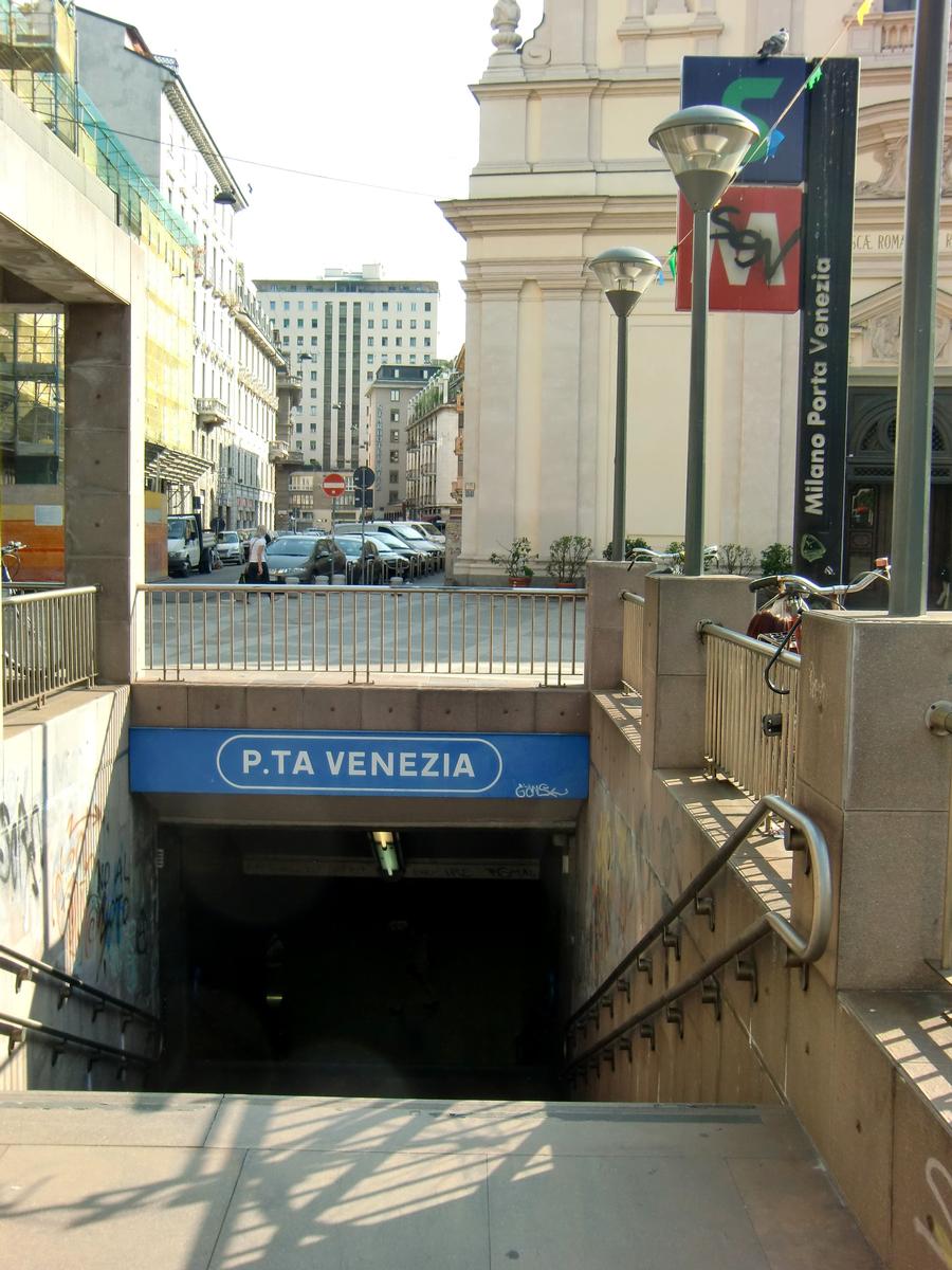 Milano Porta Venezia Station, access 