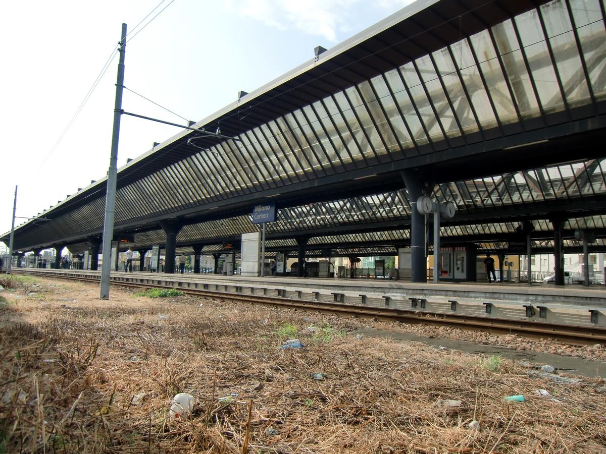 Milano Certosa Station from Via Triboniano 